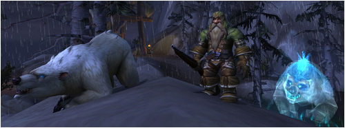 Ringo, Frostmaw and Hati in Highmountain