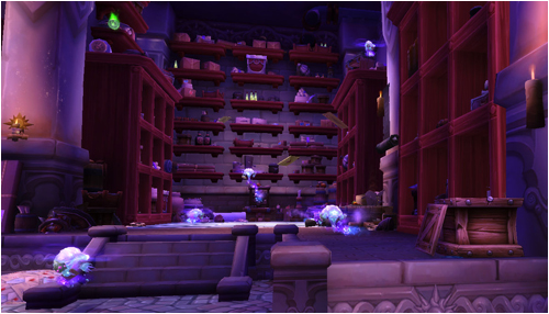 The mailroom beneath Dalaran