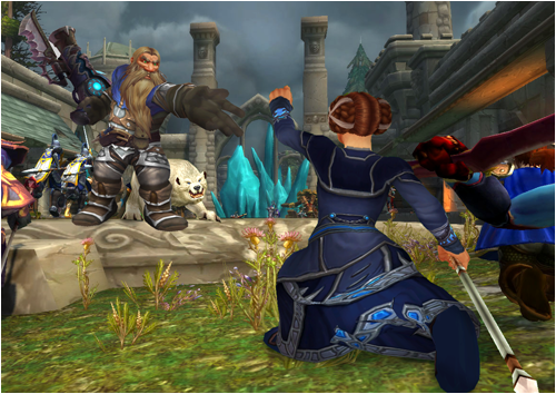 Ringo and Beli charge the Horde