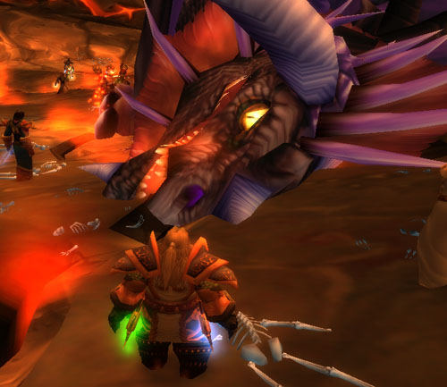 Onyxia's head